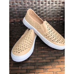 NWT Laser Cut Slip-On